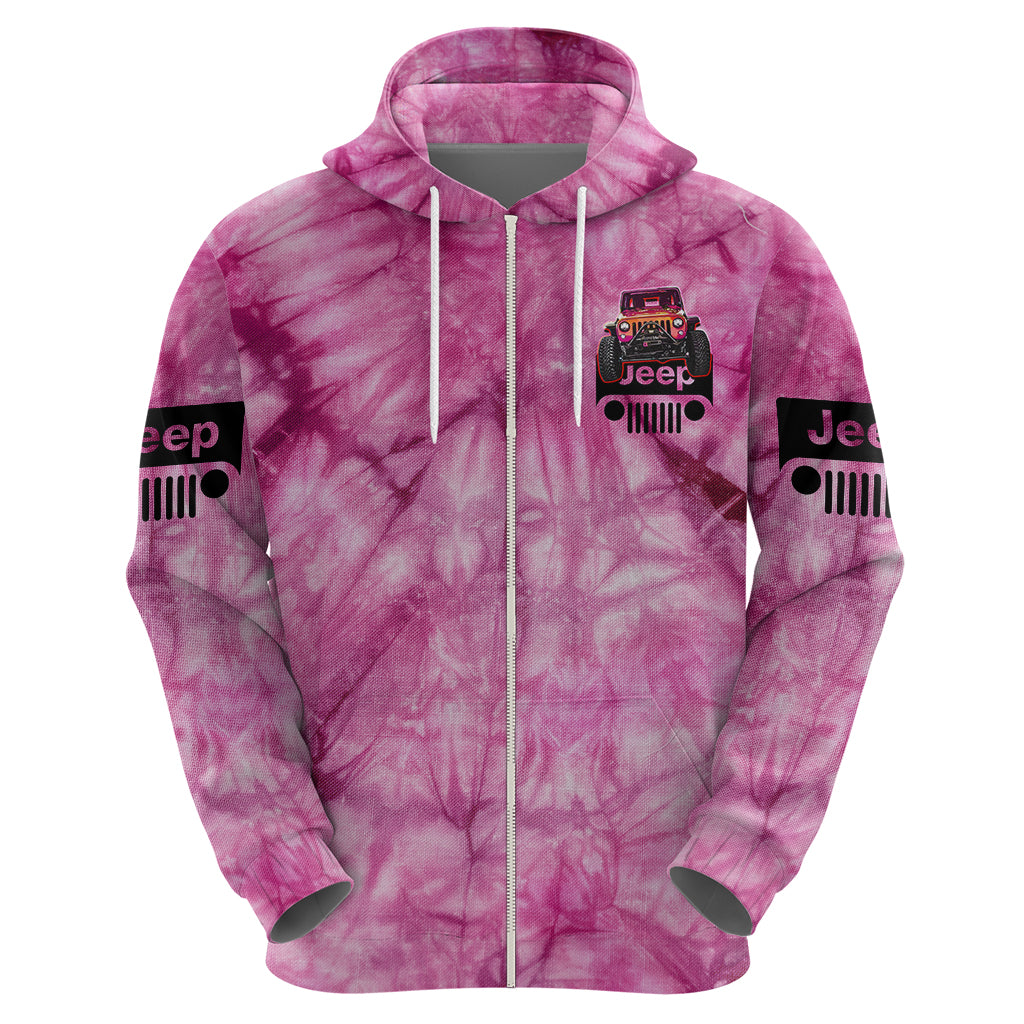 pink-jeep-tie-dye-hoodie-always-take-the-scenic-route