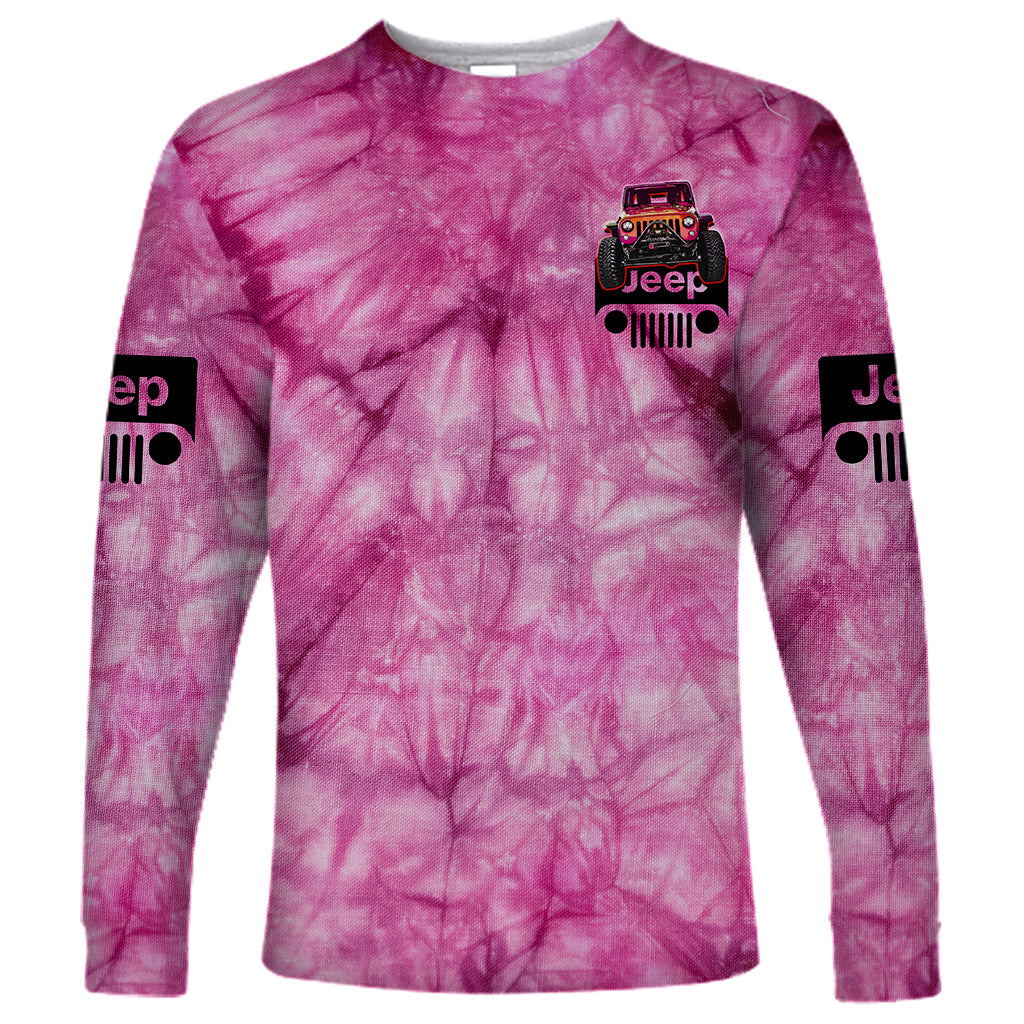 pink-jeep-tie-dye-long-sleeve-shirt-always-take-the-scenic-route