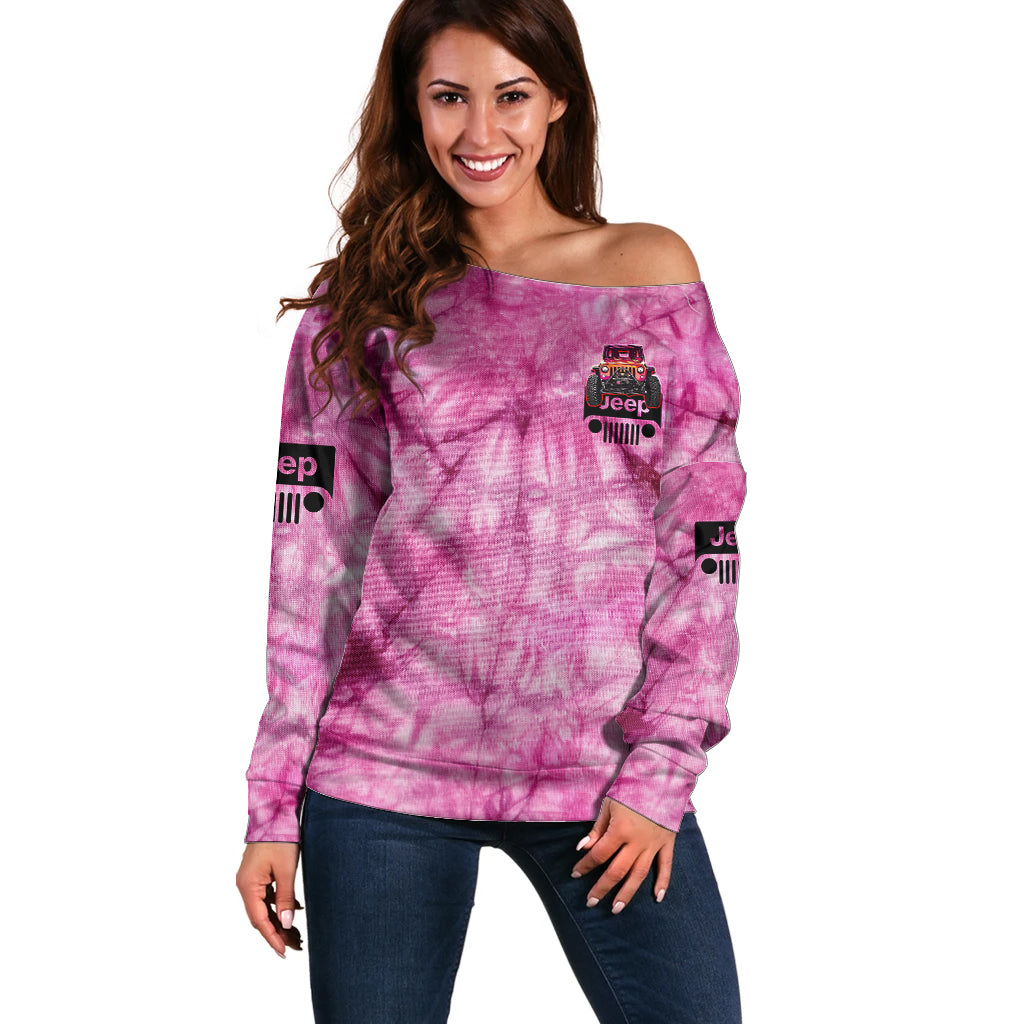 pink-jeep-tie-dye-off-shoulder-sweater-always-take-the-scenic-route