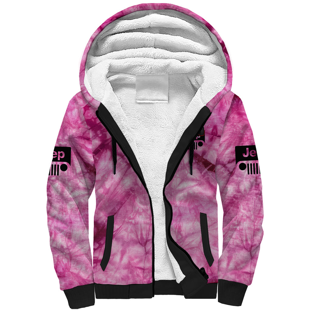 pink-jeep-tie-dye-sherpa-hoodie-always-take-the-scenic-route