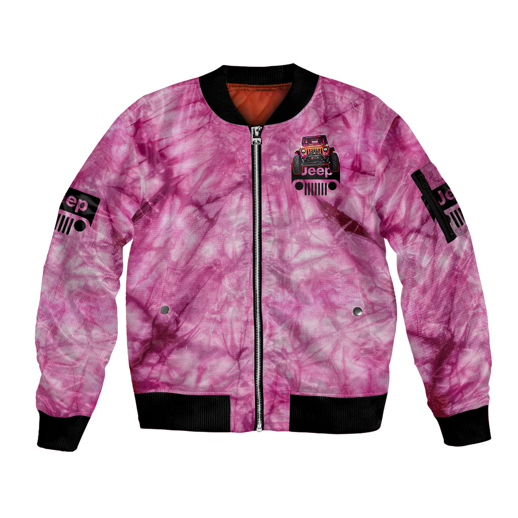 pink-jeep-tie-dye-sleeve-zip-bomber-jacket-always-take-the-scenic-route