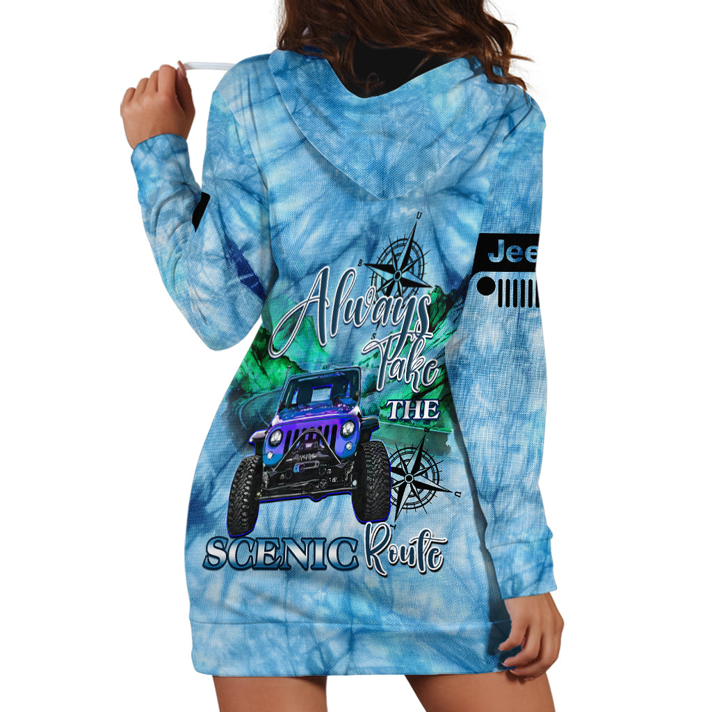 blue-jeep-tie-dye-hoodie-dress-always-take-the-scenic-route