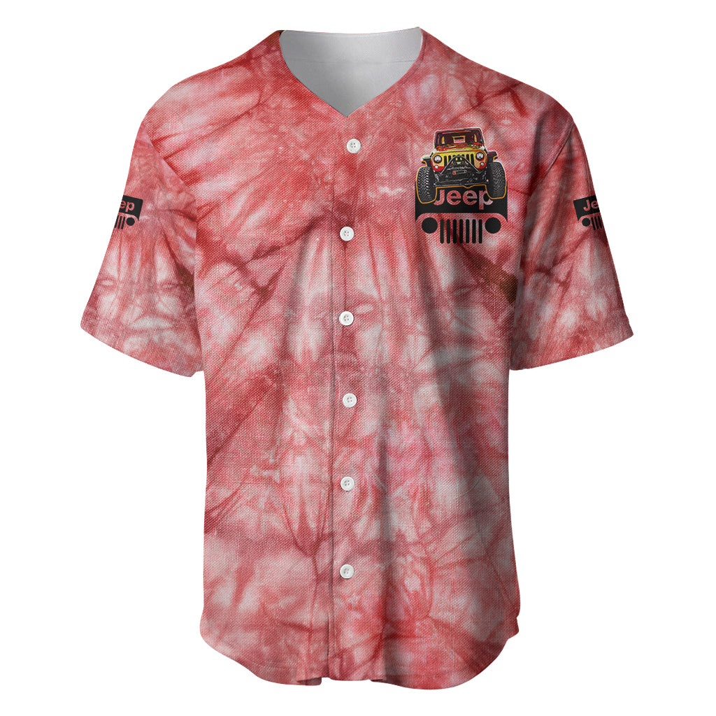 red-jeep-tie-dye-baseball-jersey-always-take-the-scenic-route