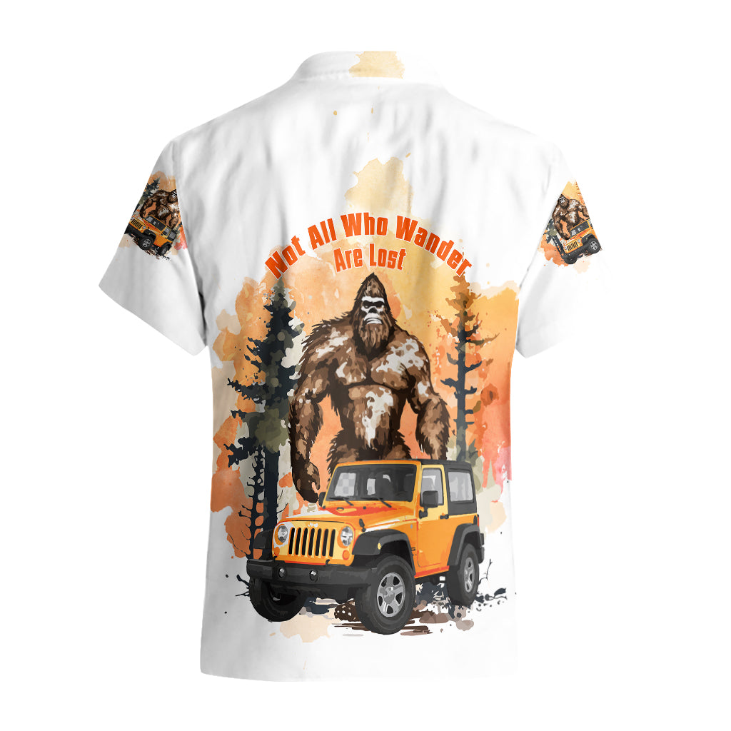 jeep-bigfoot-hawaiian-shirt-not-all-who-wander-are-lost