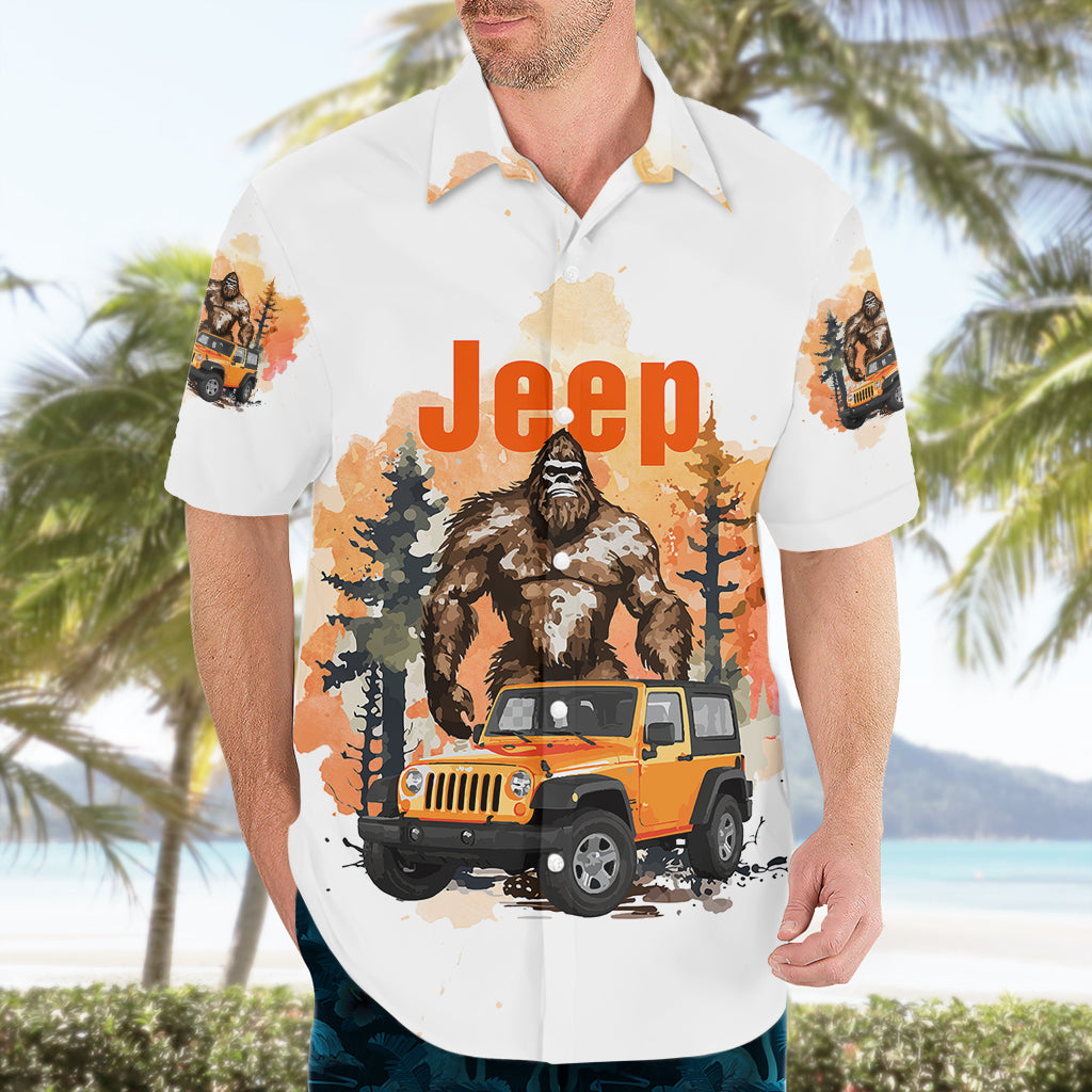 jeep-bigfoot-hawaiian-shirt-not-all-who-wander-are-lost