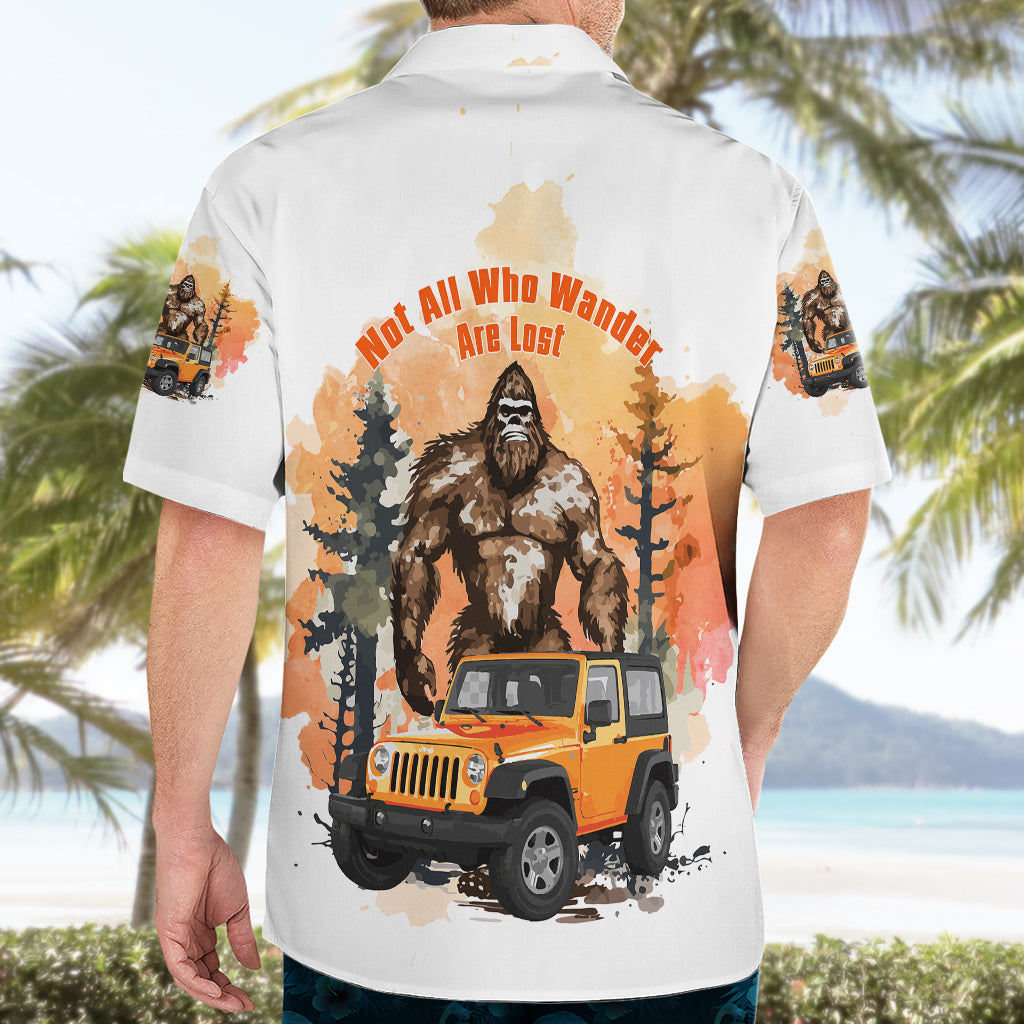 jeep-bigfoot-hawaiian-shirt-not-all-who-wander-are-lost