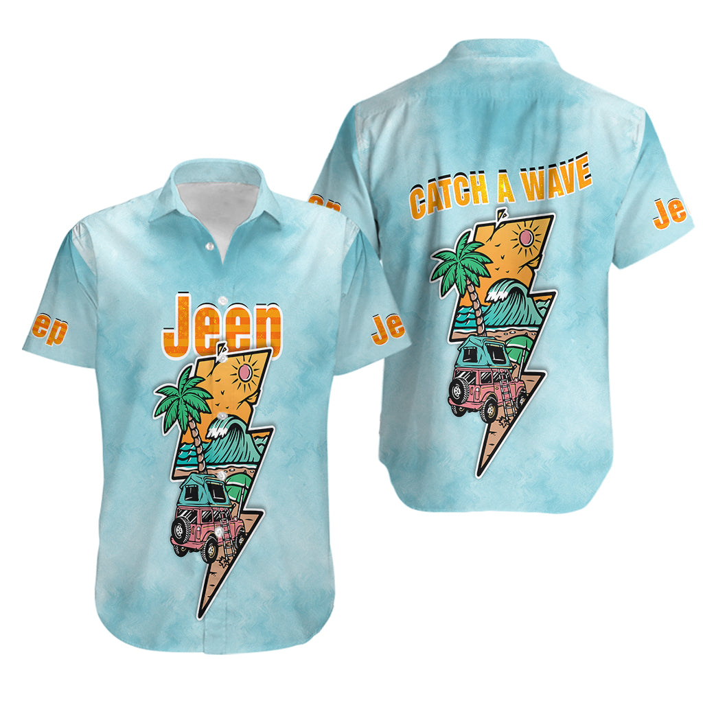 jeep-camping-hawaiian-shirt-catch-a-wave