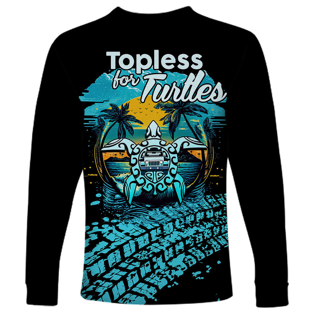 jeep-beach-go-topless-for-turtles-long-sleeve-shirt