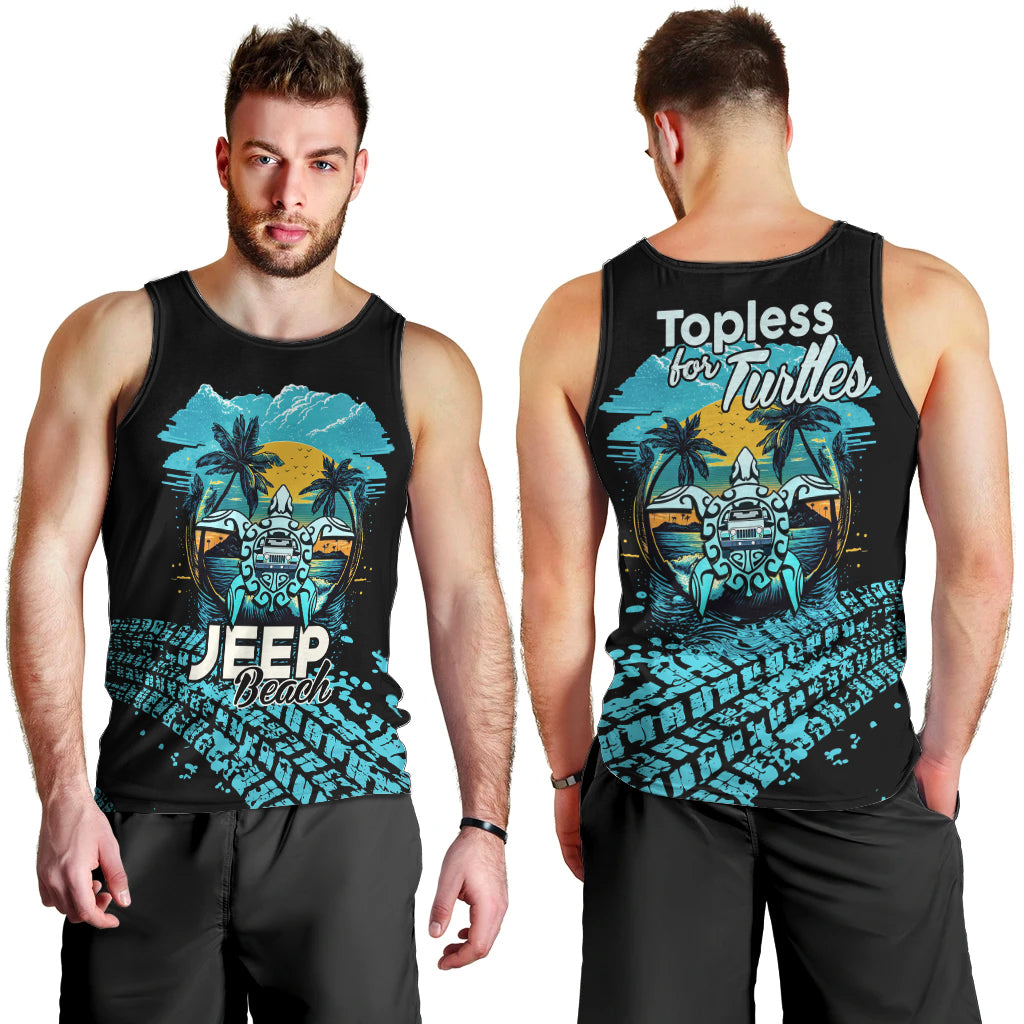 jeep-beach-go-topless-for-turtles-men-tank-top