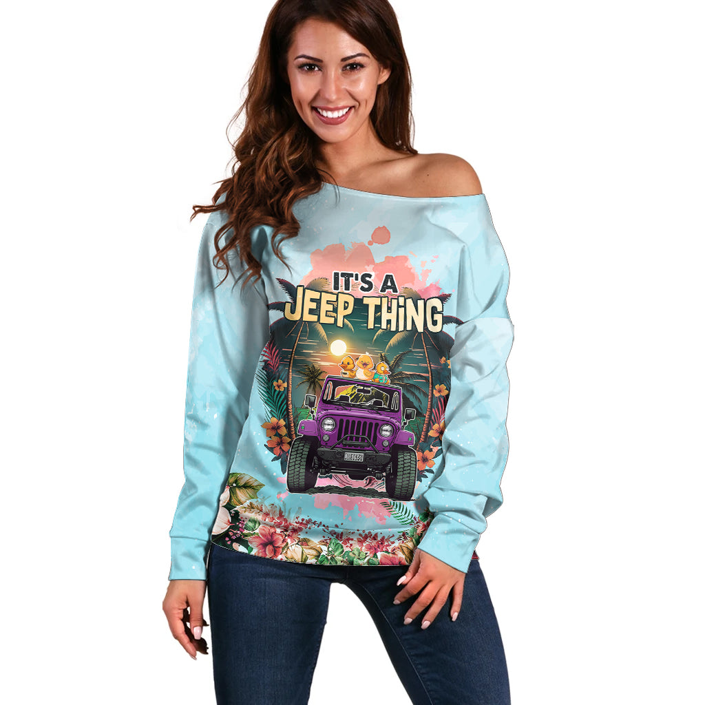 jeep-duck-tropical-summer-off-shoulder-sweater-its-a-jeep-thing