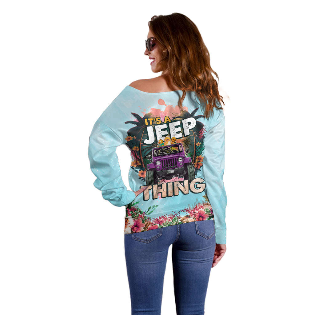 jeep-duck-tropical-summer-off-shoulder-sweater-its-a-jeep-thing