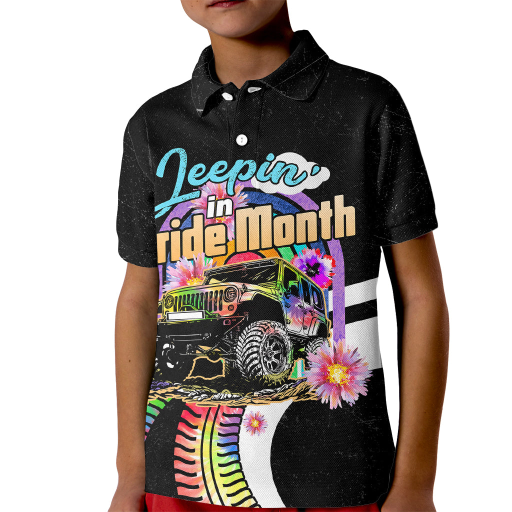 jeeping-in-pride-month-kid-polo-shirt