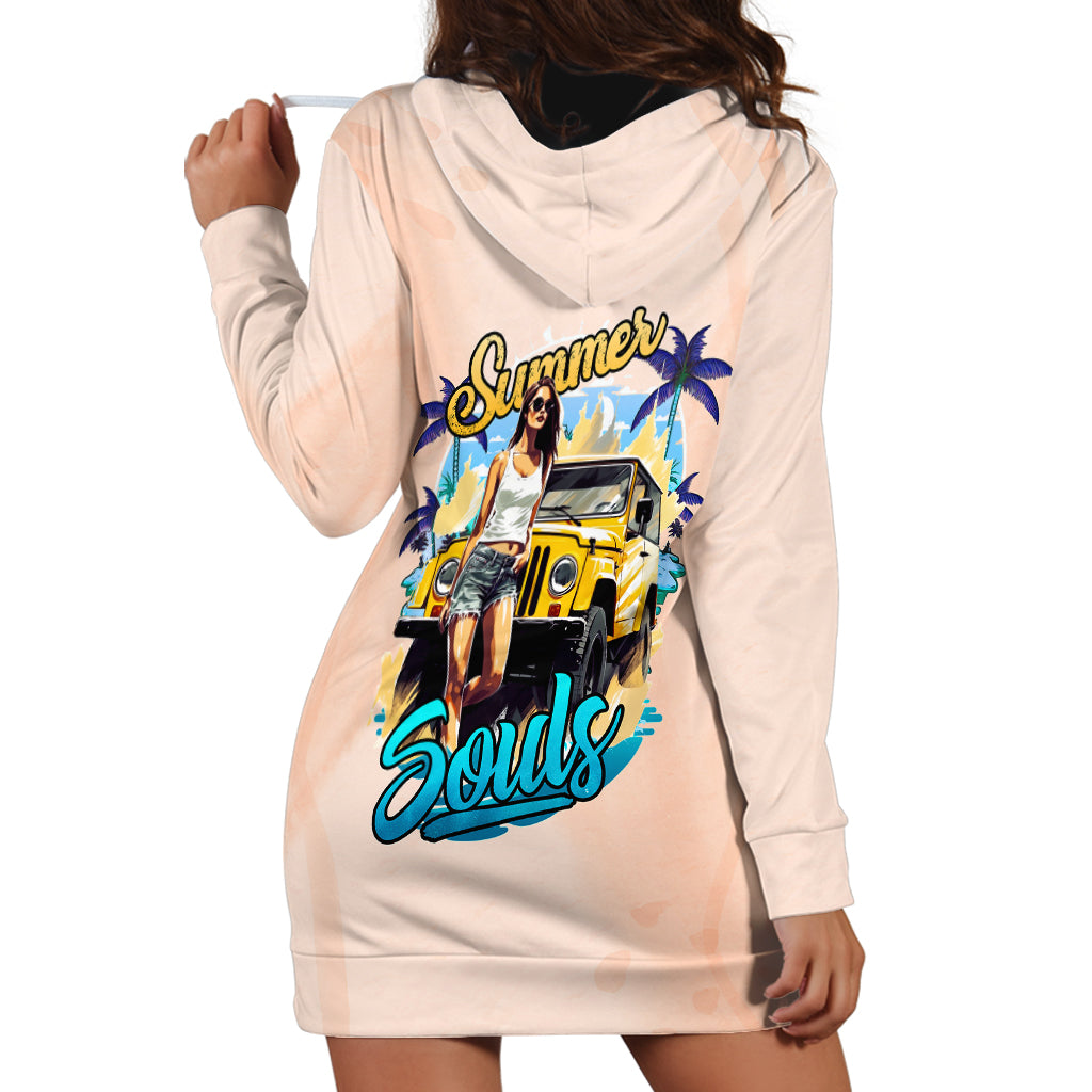 jeep-girl-summer-soul-hoodie-dress