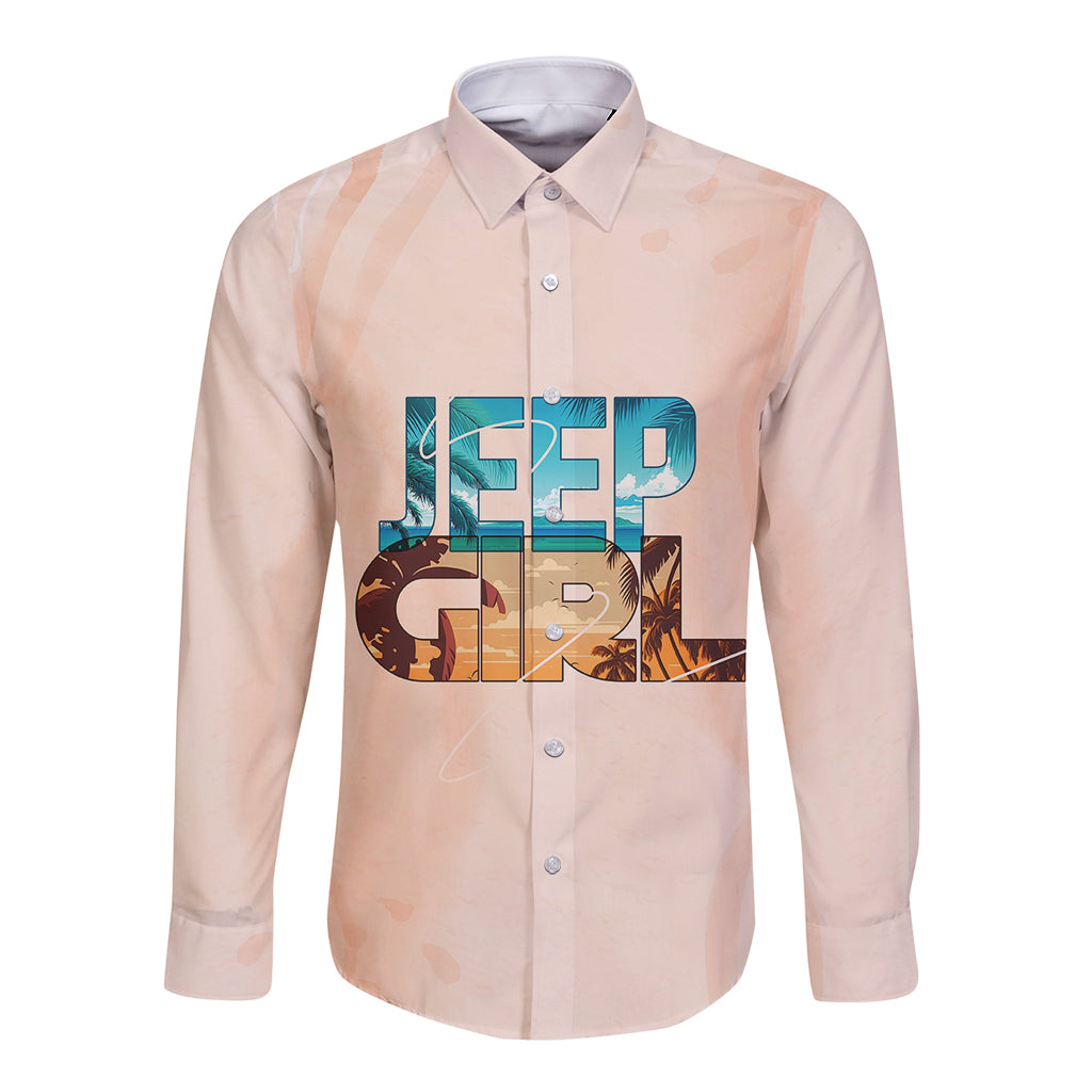 jeep-girl-summer-soul-long-sleeve-button-shirt