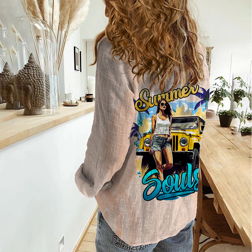 jeep-girl-summer-soul-women-casual-shirt