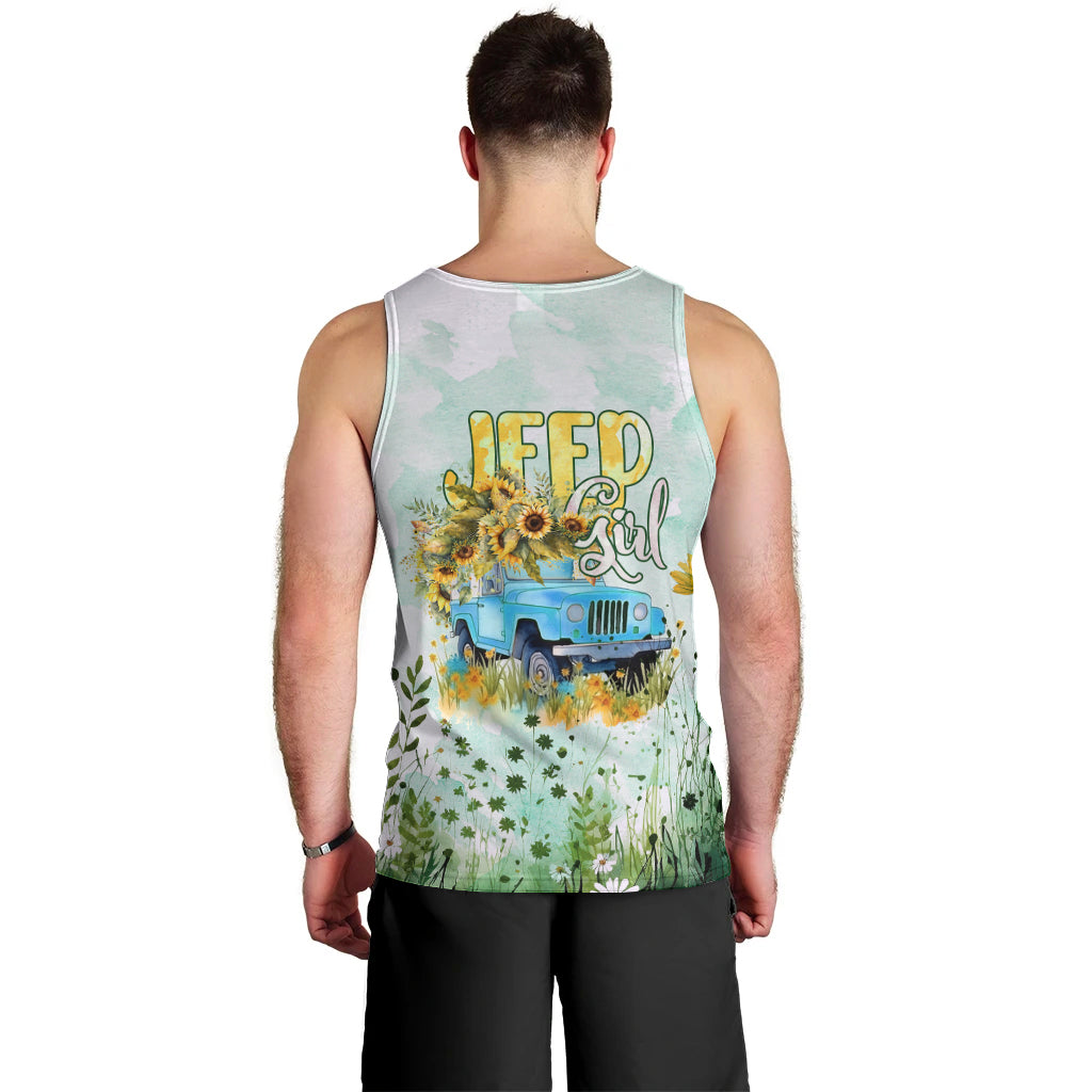 jeep-girl-floral-sunflower-men-tank-top