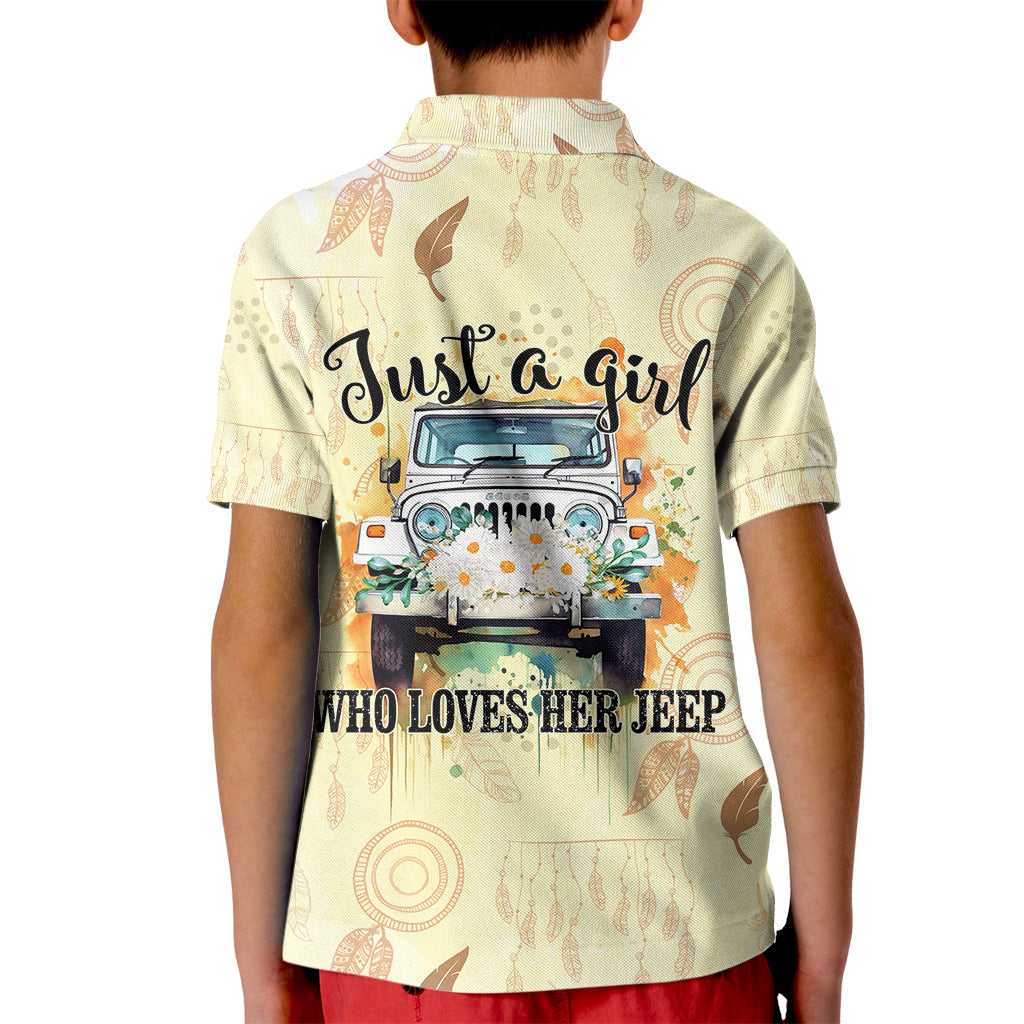 jeep-girl-daisy-kid-polo-shirt-just-a-girl-who-loves-her-jeep