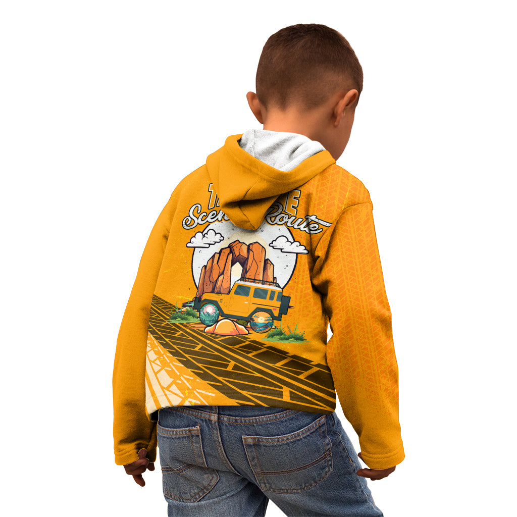 always-take-the-scenic-route-jeep-kid-hoodie