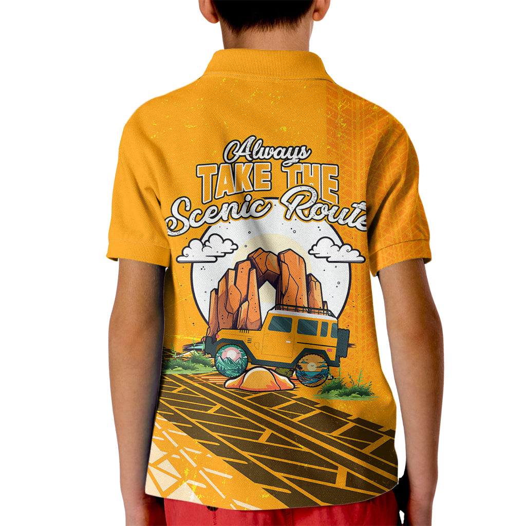 always-take-the-scenic-route-jeep-kid-polo-shirt