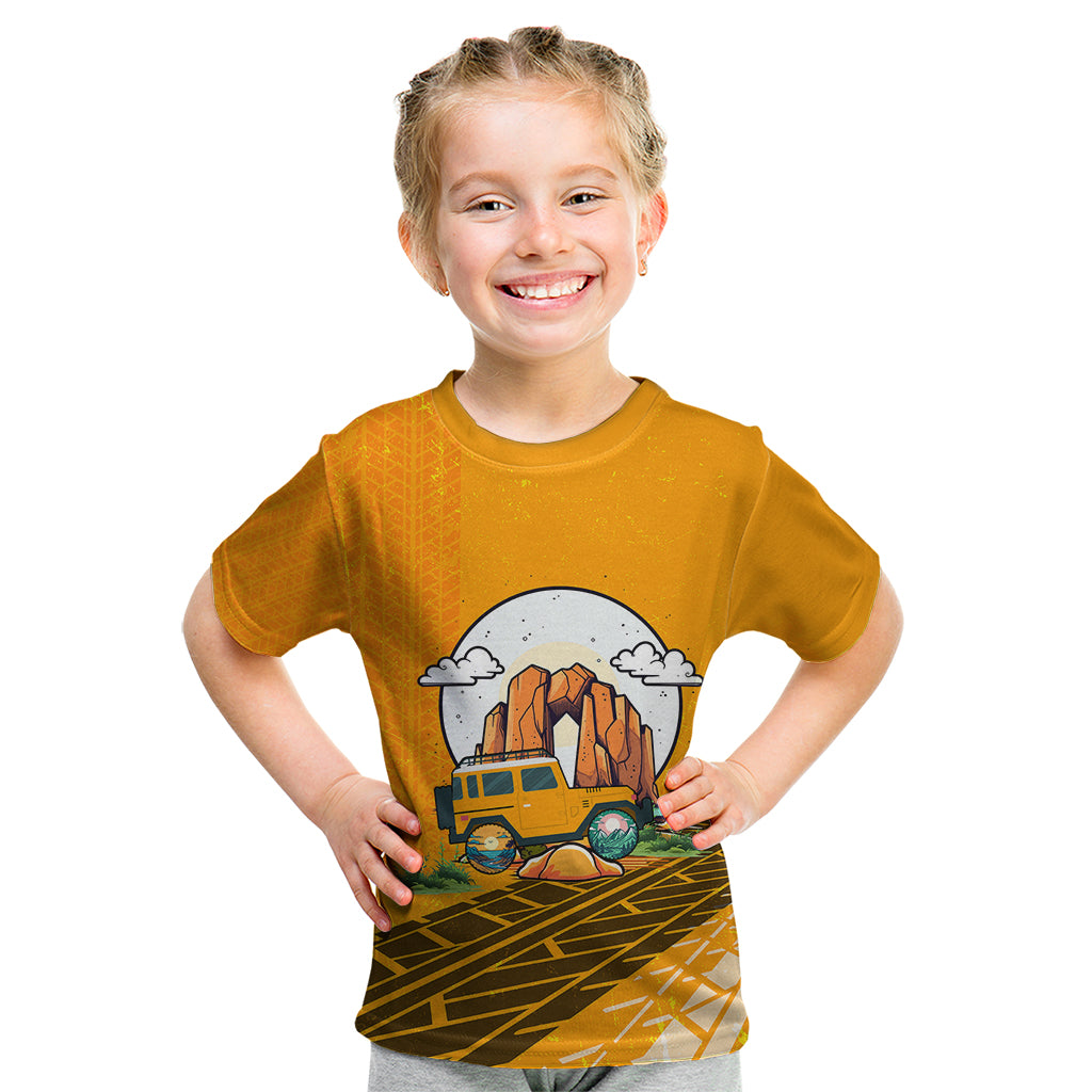 always-take-the-scenic-route-jeep-kid-t-shirt