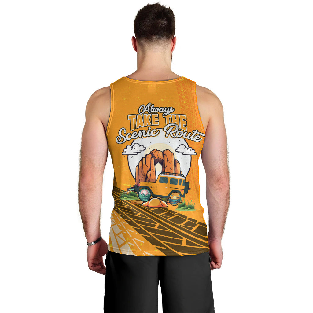 always-take-the-scenic-route-jeep-men-tank-top