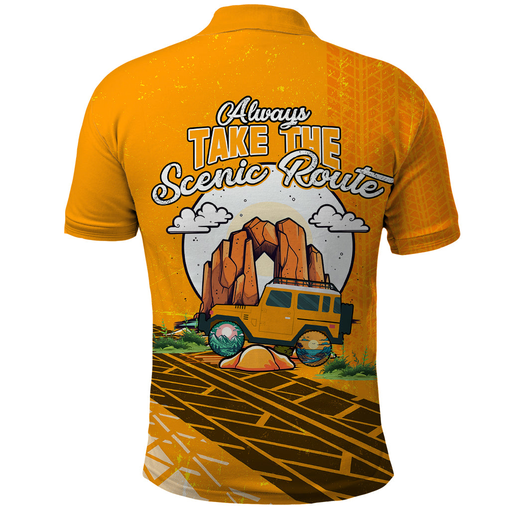 always-take-the-scenic-route-jeep-polo-shirt