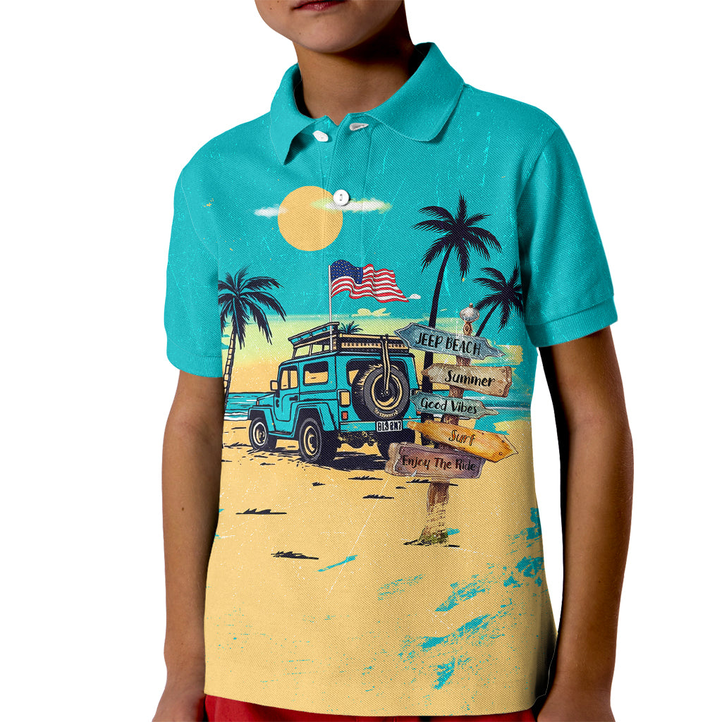 jeep-beach-kid-polo-shirt-summer-good-vibes