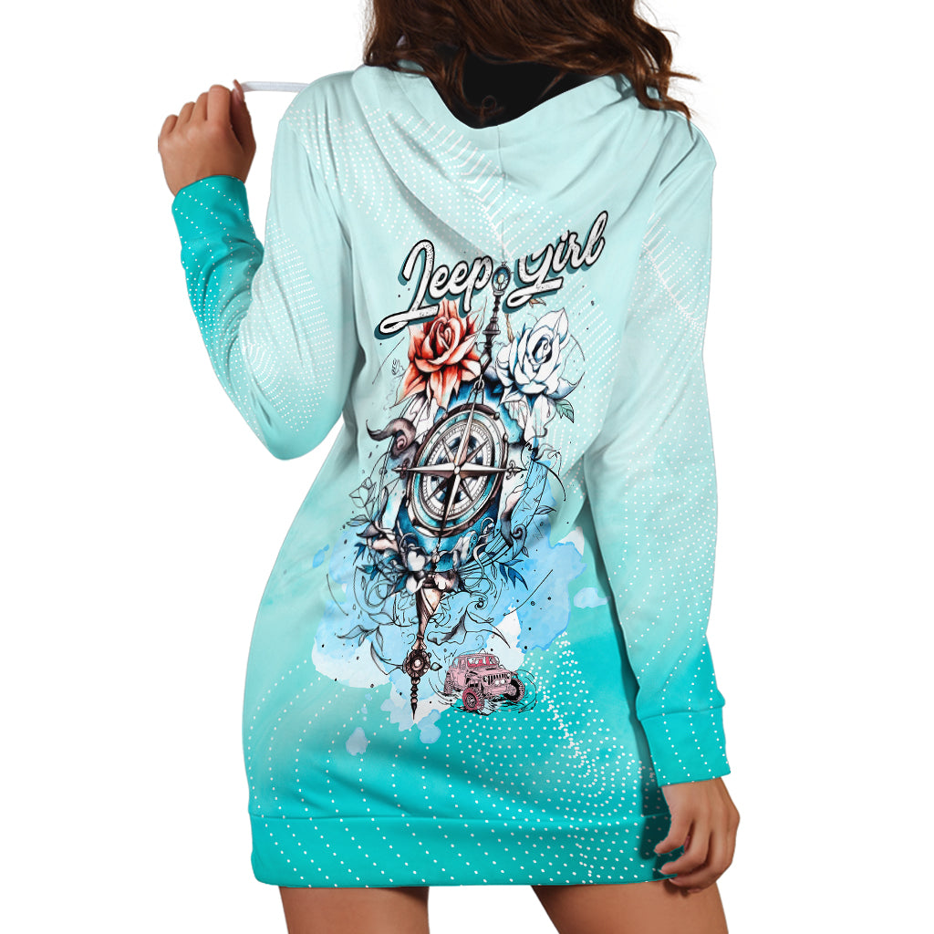 jeep-girl-hoodie-dress-floral-compass