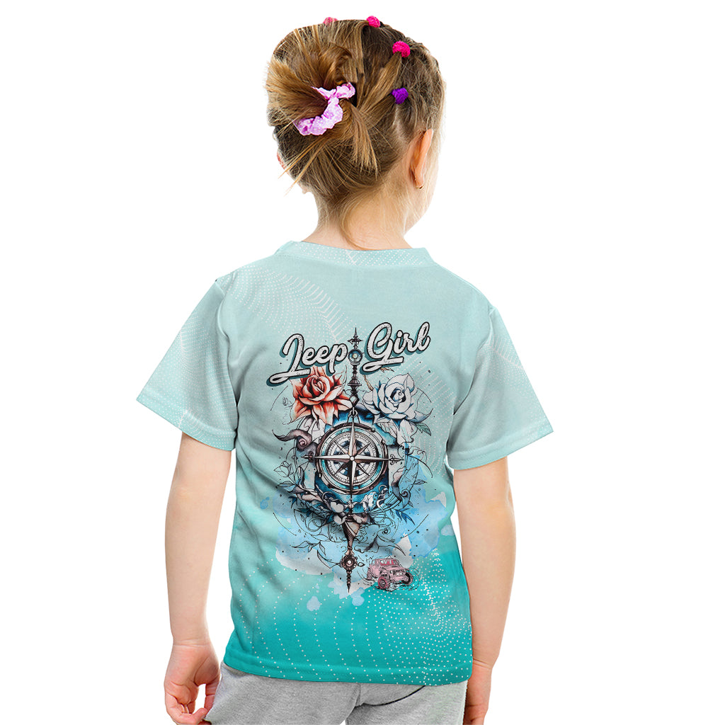 jeep-girl-kid-t-shirt-floral-compass