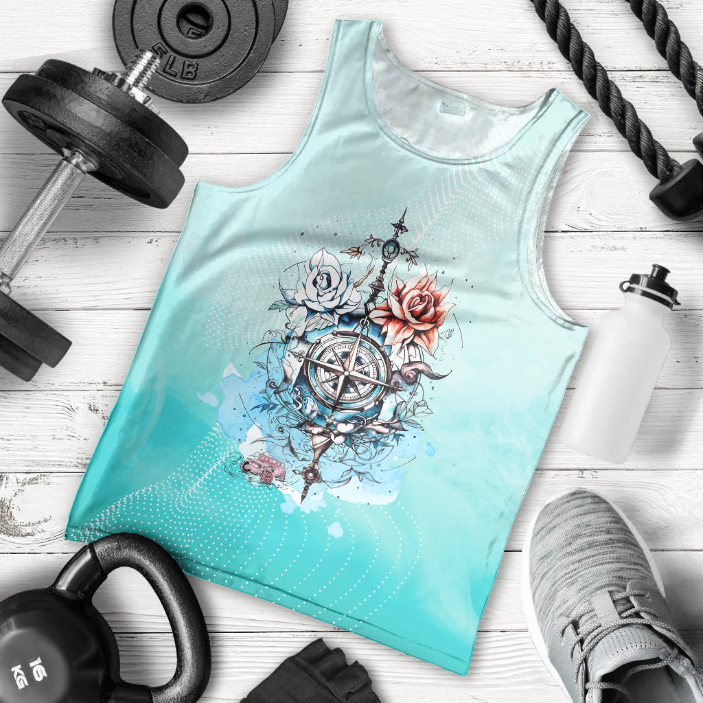 jeep-girl-men-tank-top-floral-compass