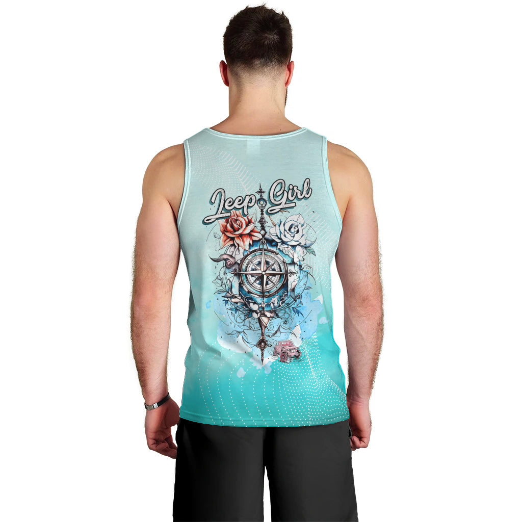 jeep-girl-men-tank-top-floral-compass