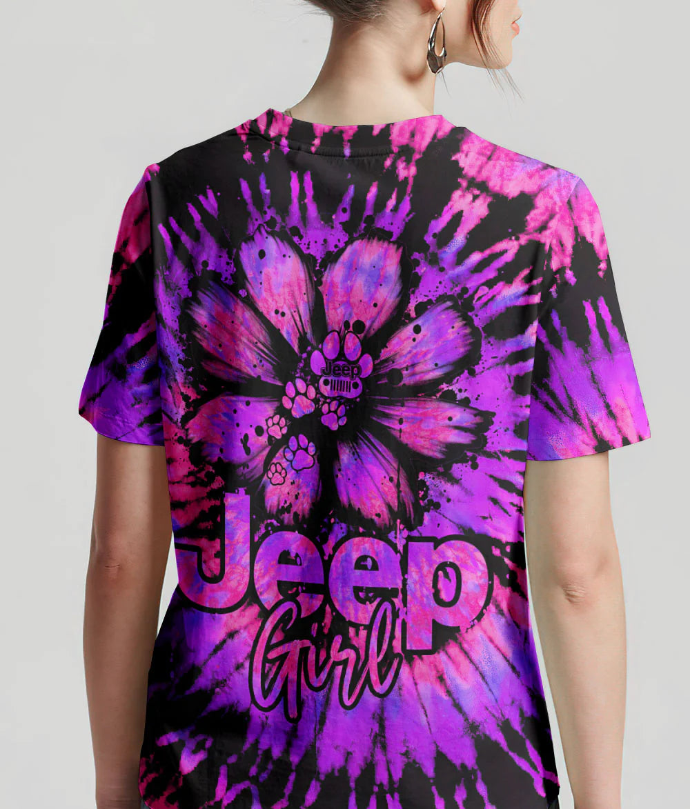 jeep-girl-dog-daisy-purple-tie-dye-t-shirt