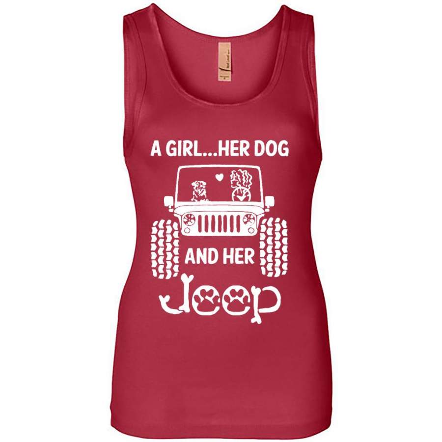 a-girl-her-dog-and-her-jeep-b-womens-jersey-tank