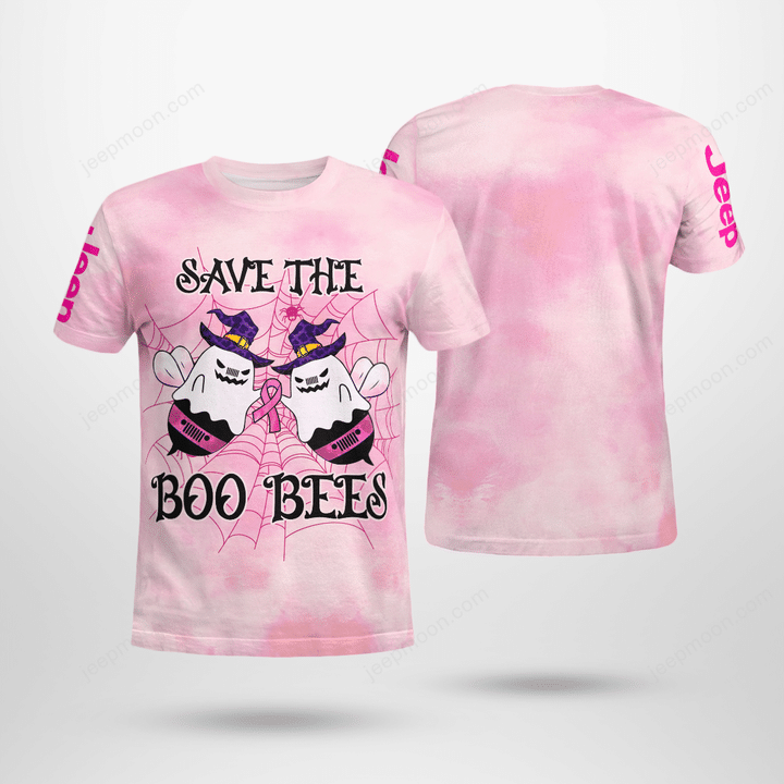 Jeep Save The Boo Bees Breast Cancer T-Shirt SweatShirt