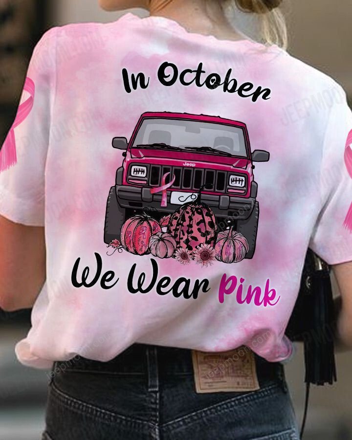 Jeep Cherokee XJ Breast Cancer T-Shirt SweatShirt