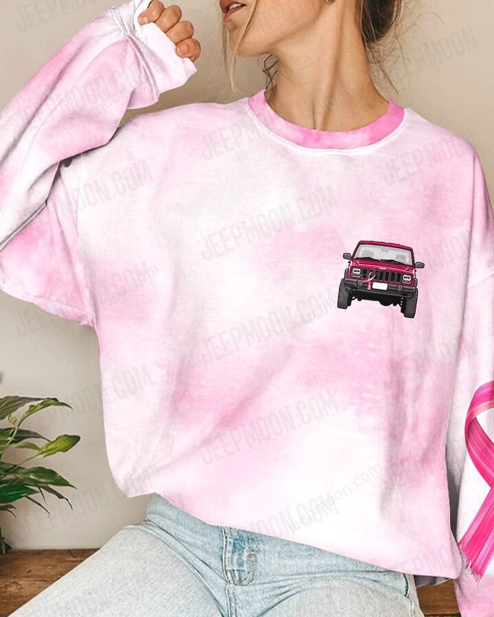 Jeep Cherokee XJ Breast Cancer T-Shirt SweatShirt