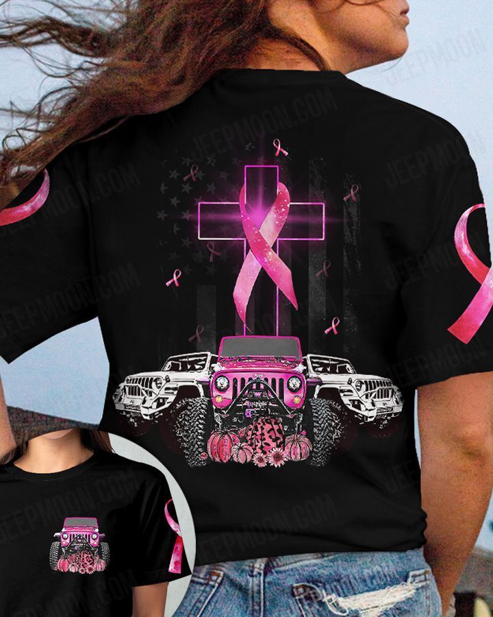 Jeep Faith Breast Cancer T-shirt