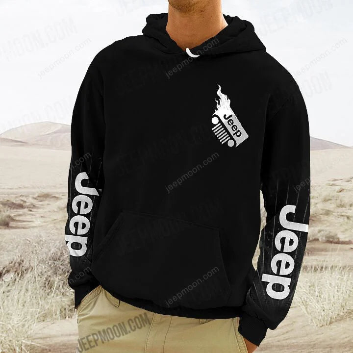 Don't Fear The Jeeper Hoodie Black