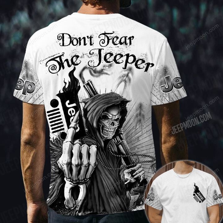 Don't Fear The Jeeper T-shirt White