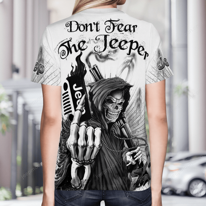 Don't Fear The Jeeper T-shirt White