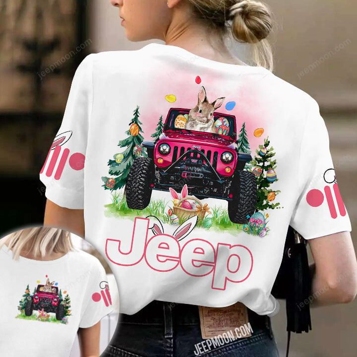 Easter Bunny Jeep T-Shirt