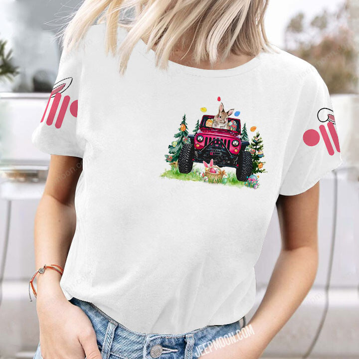 Easter Bunny Jeep T-Shirt