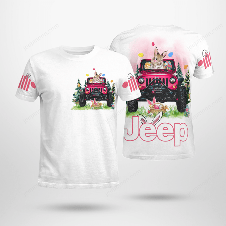 Easter Bunny Jeep T-Shirt