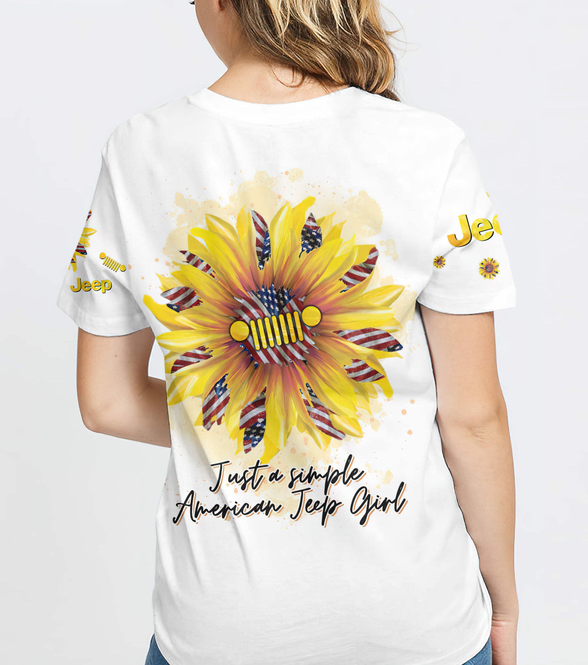 just-a-simple-american-jeep-girl-sunflower-flag-t-shirt