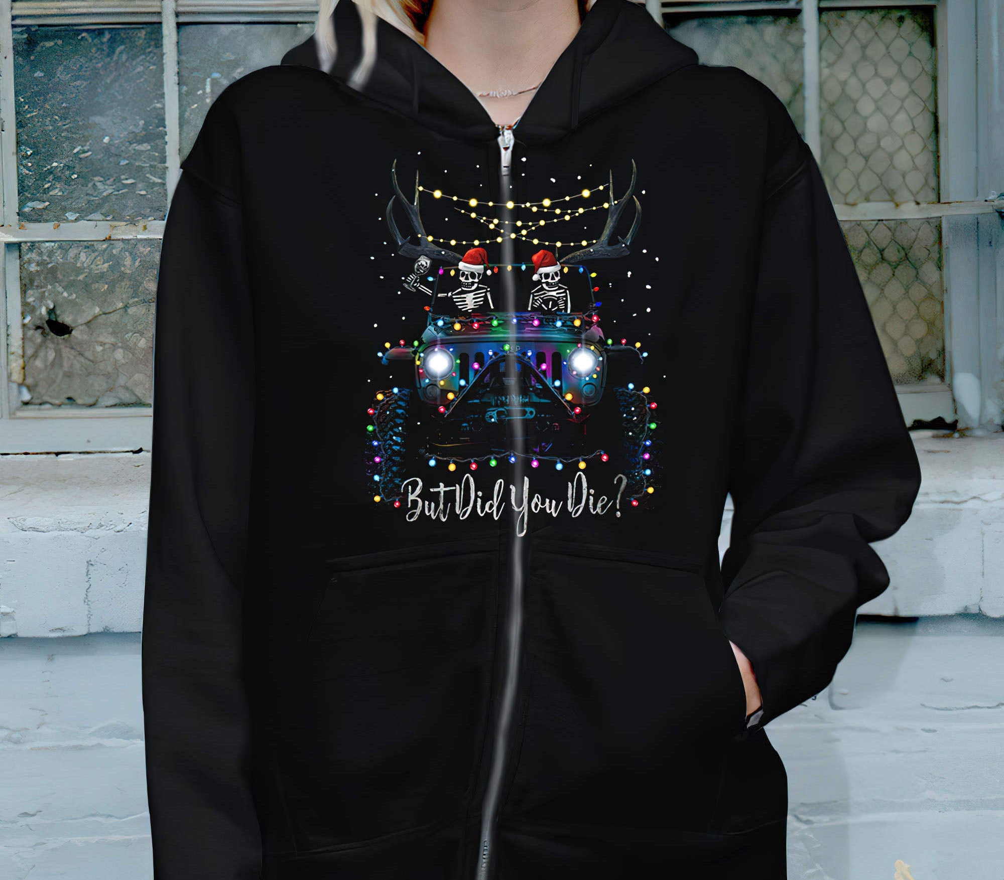 skull-and-jeep-christmas-2d-hoodie