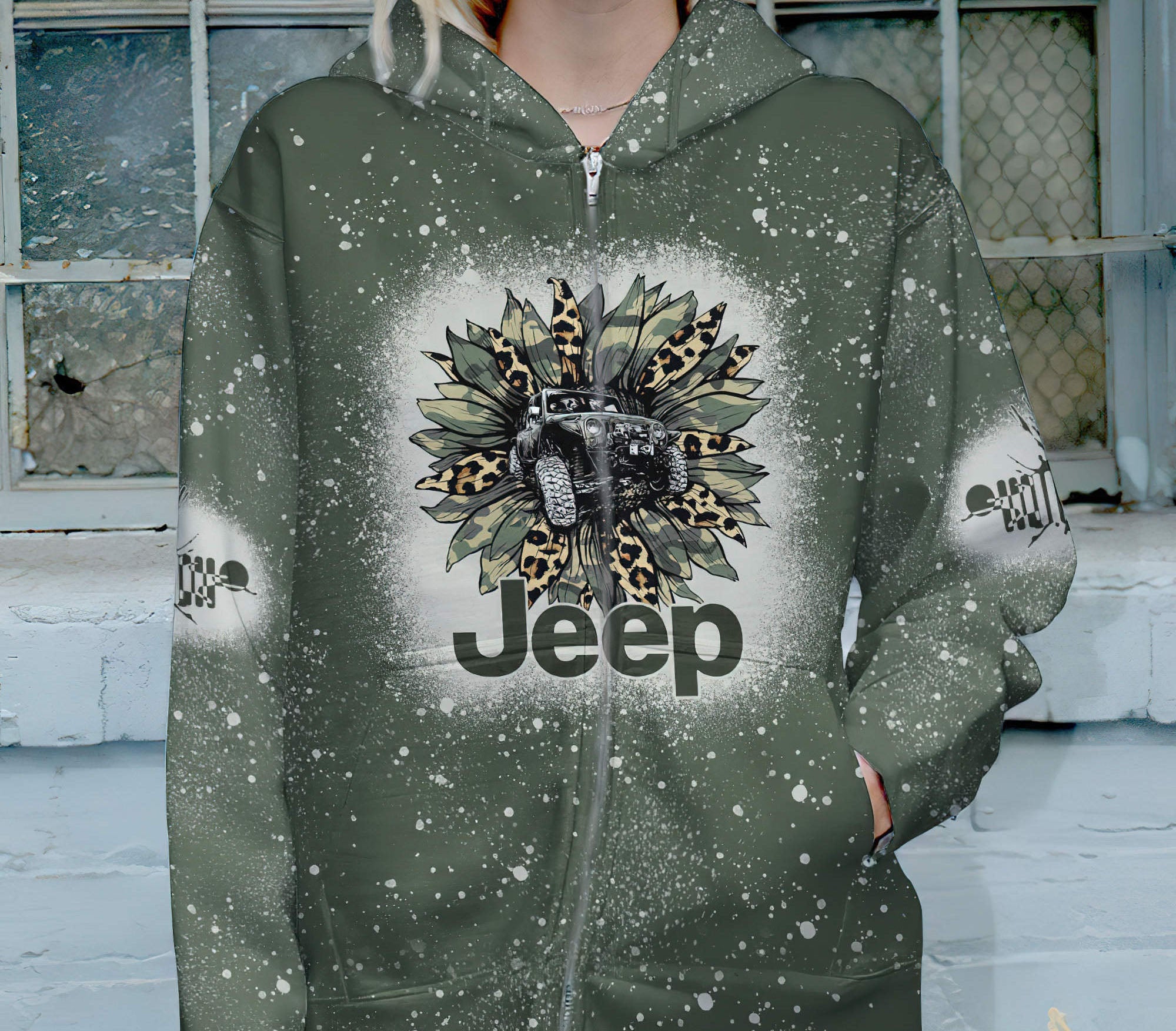 jeep-camo-leopard-sunflower-hoodie