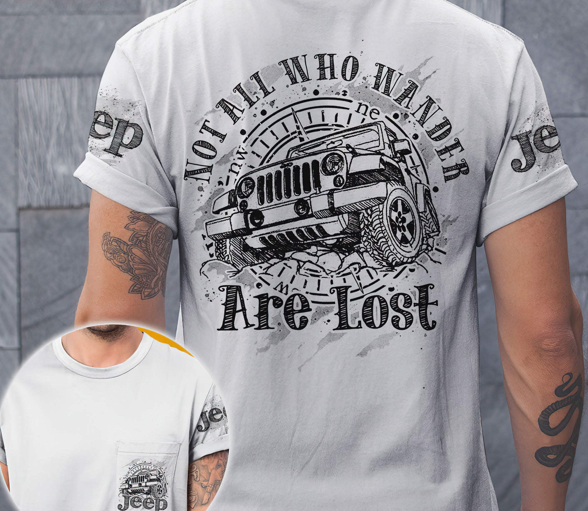 not-all-who-wander-jeep-sketch-t-shirt