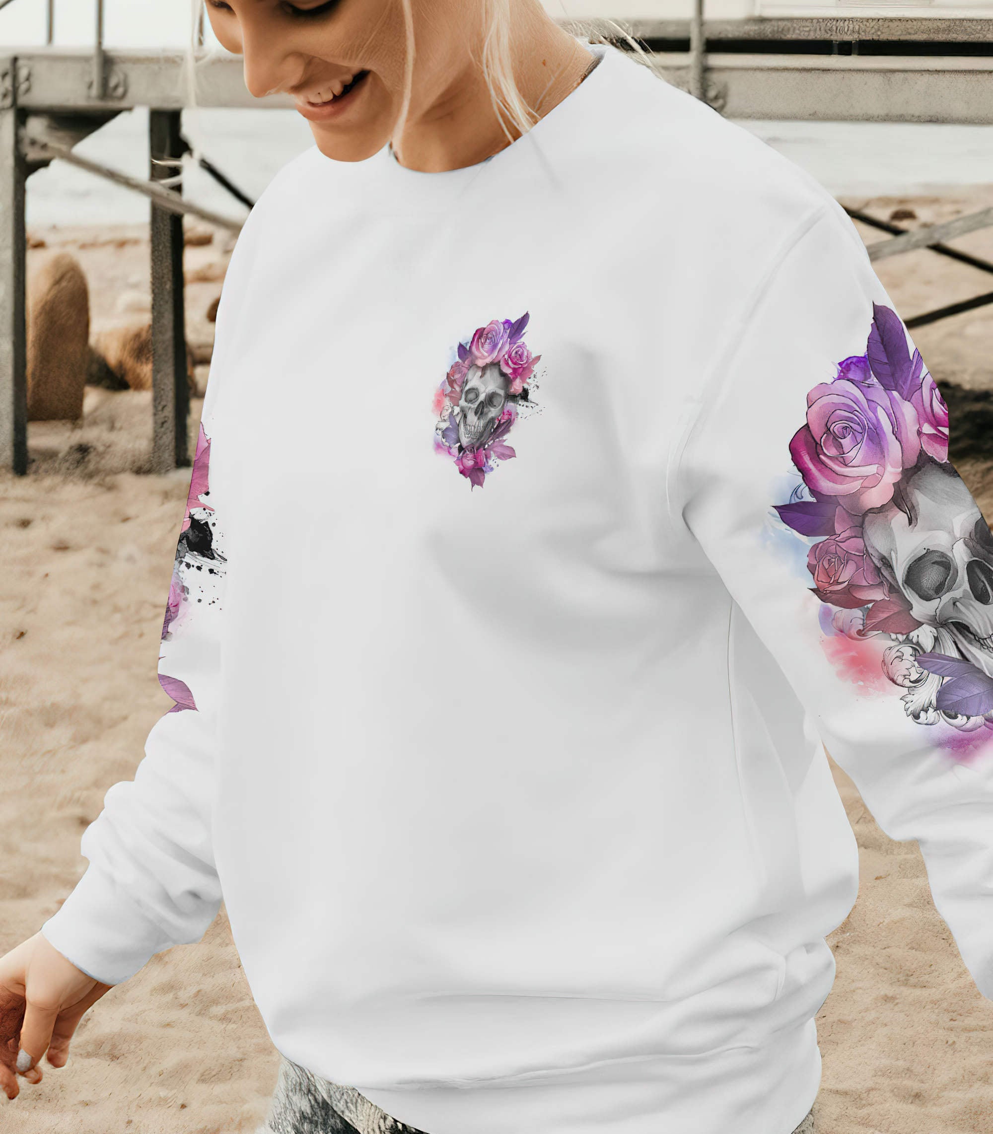 always-a-strong-woman-skull-all-over-print-1-sweatshirt