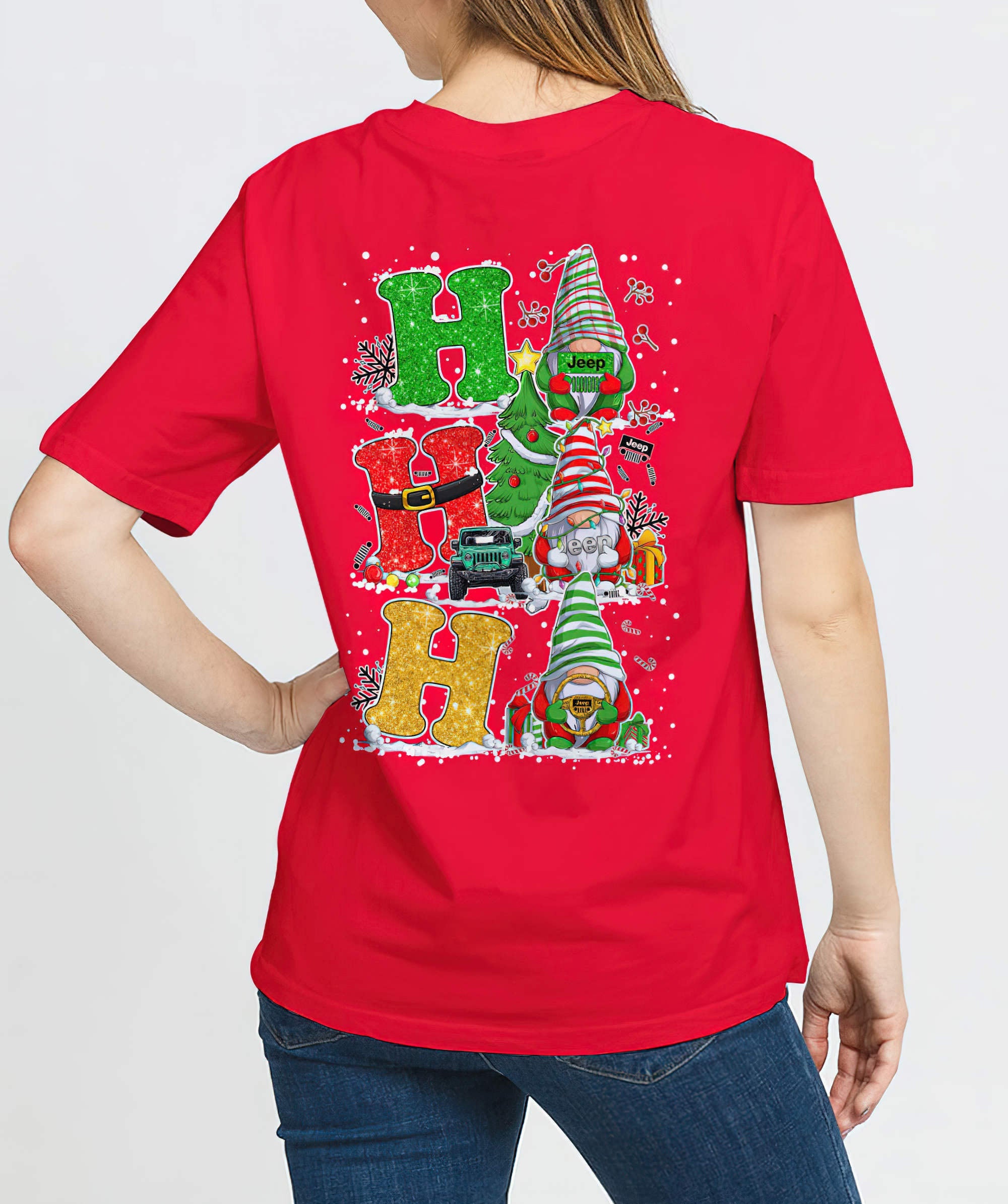 hohoho-christmas-gnomies-jeep-t-shirt