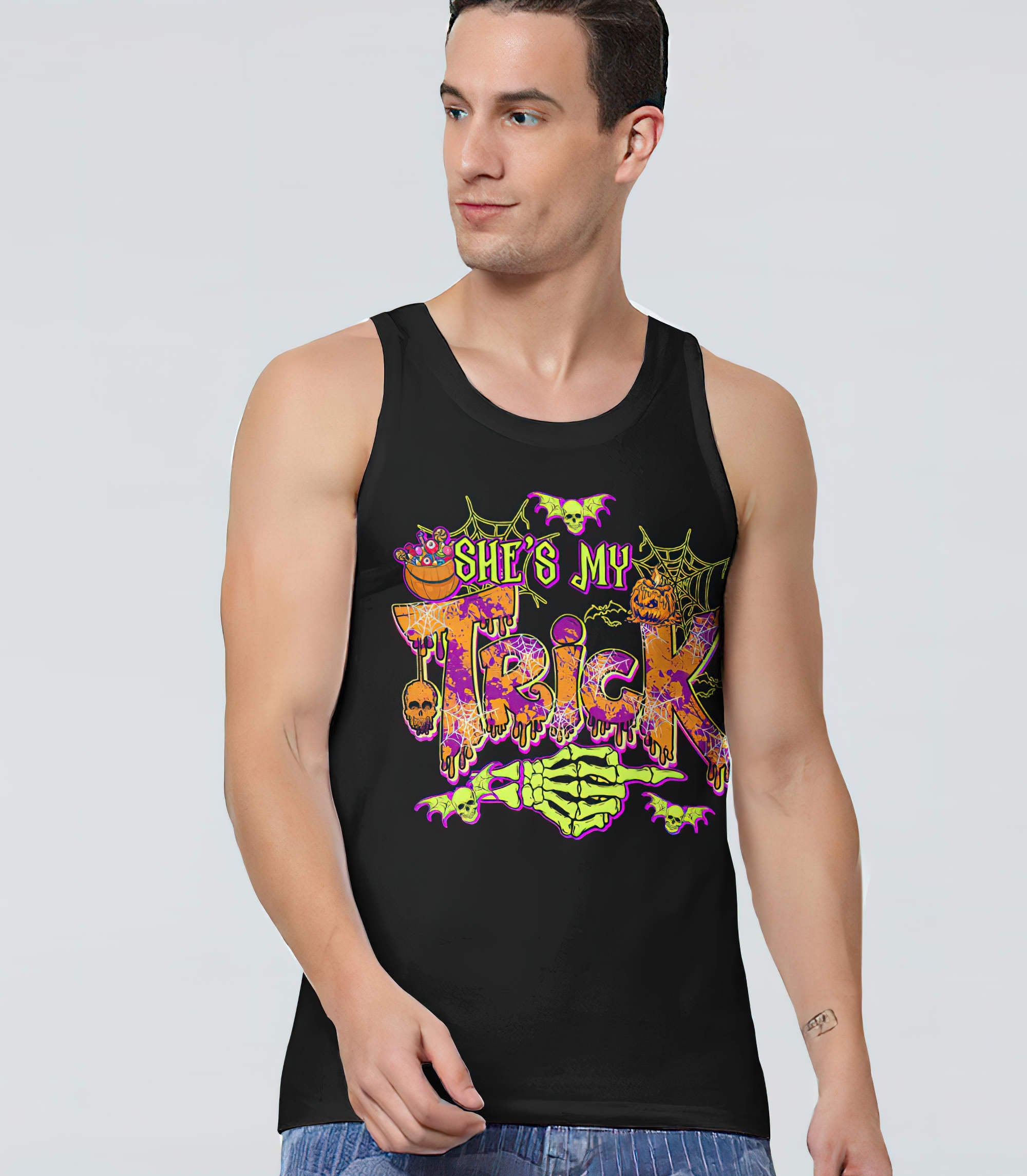 skull-halloween-couple-all-over-print-tank-top